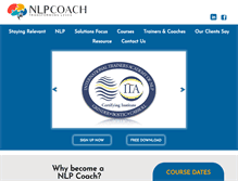 Tablet Screenshot of nlpcoach.com.sg